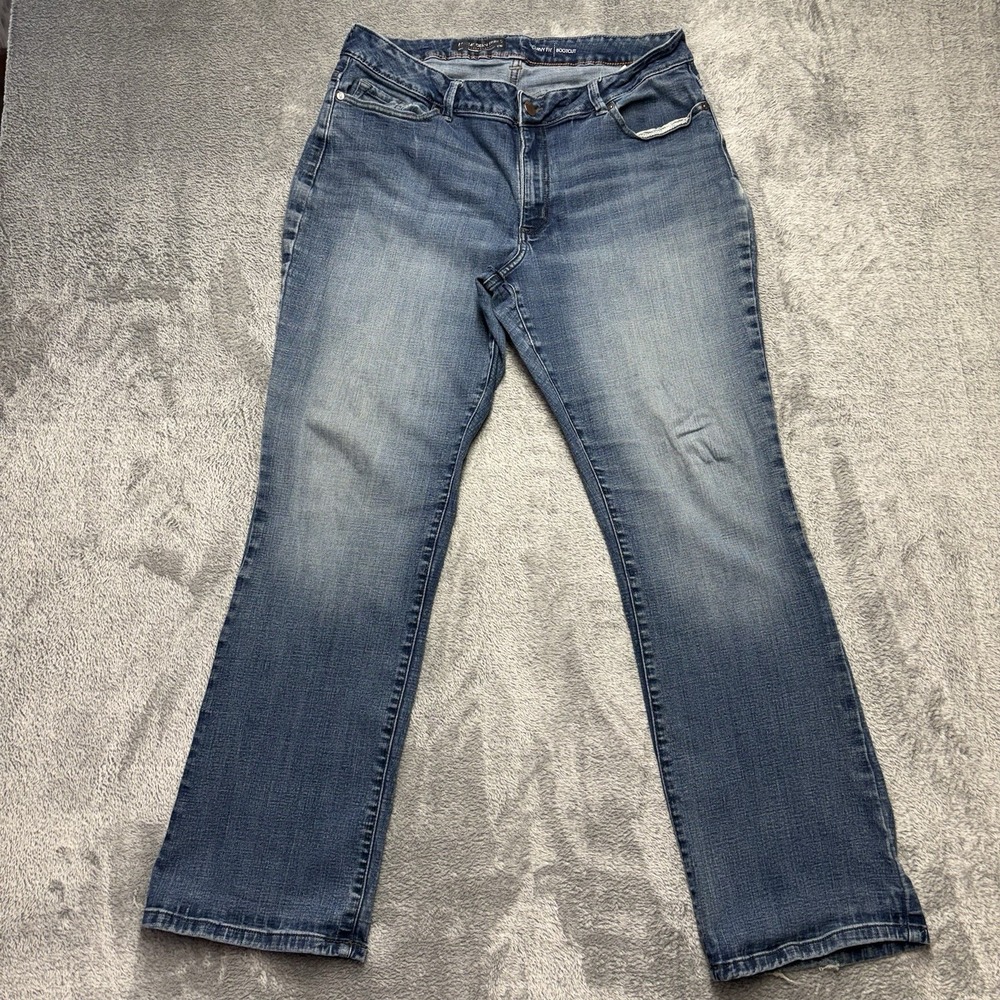 Lee Modern Series Curvy Fit Bootcut Jeans Medium Wash Size 18W
